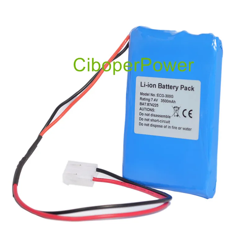 High Quality For  ECG-300G Battery | Replacement For ECG-300G ECG Vital Signs Monitors Battery