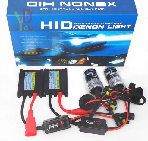 H7 Xenon HID Kit 55W H1 H3 H8 H9 H11 9005 HB3 9006 HB4 881 H27 lamp with slim HID ballast for car headlight xenon H7