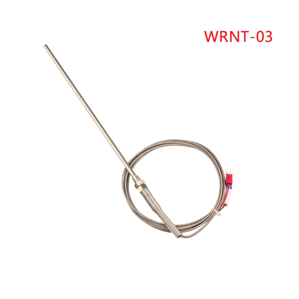 WRNT-03 Imitation Imported   K Type  Thermocouple  with 200mm Probe Oven Thermal Resistance Temperature Sensor