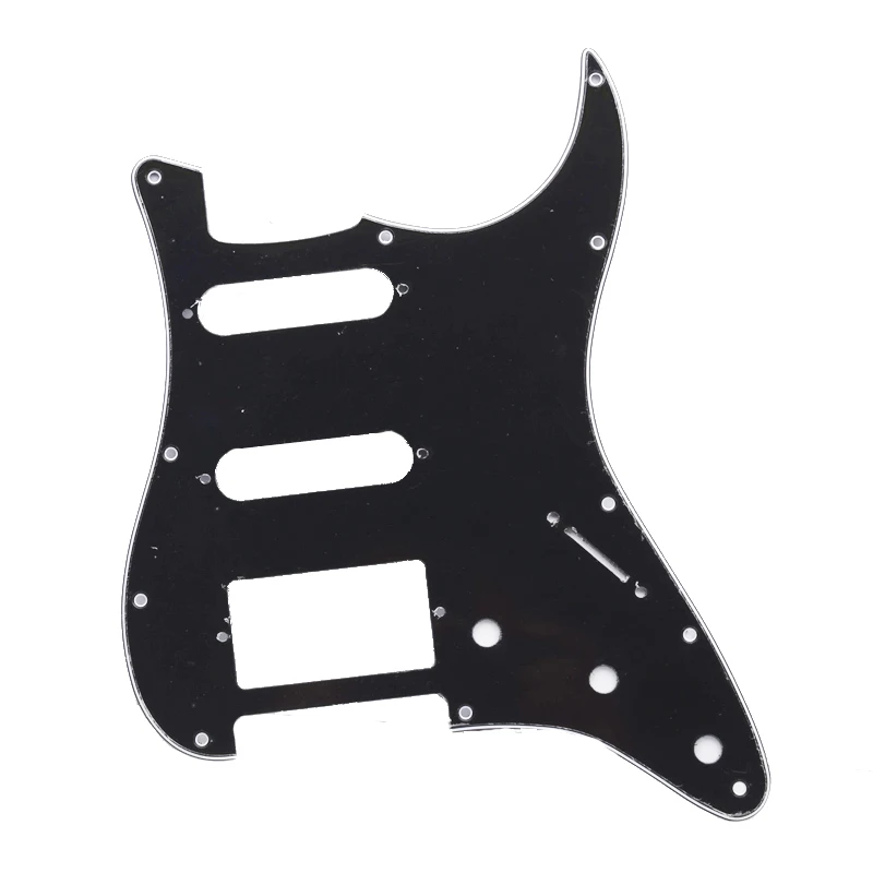 Multi Color 3 Ply 11 Holes SSH Guitar Pickguard Anti-Scratch Plate For ST FD Electric Guitar