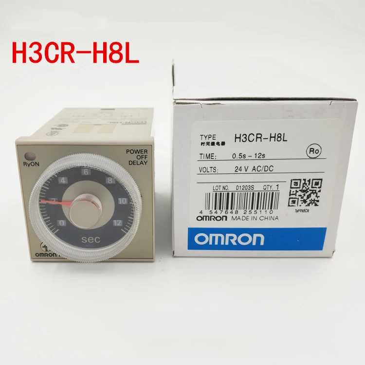 Power Delay Time Relay Timer H3CR-H8L DC24V AC220V Electrical equipment and products/power supply/relay