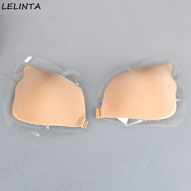 LELINTA Bras Self Adhesive Backless Front Closure Strapless Bra Push Up Breast Cup A B C D E For Wedding Party Dress image 3