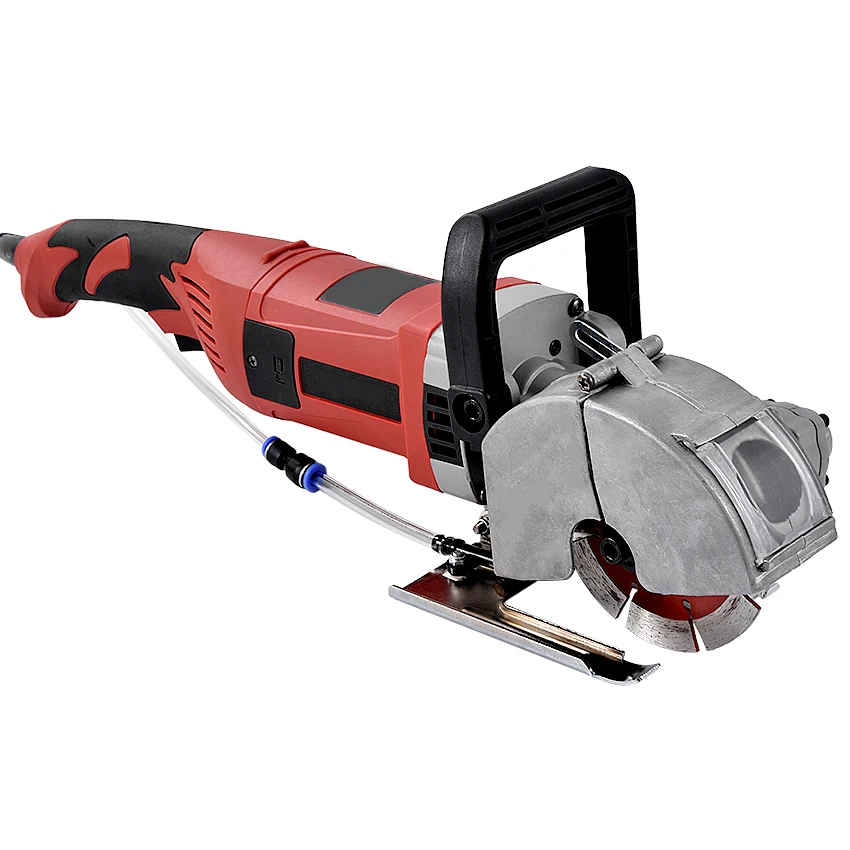 Máquina ranuradora eléctrica de Z1E-TB-125A, cortadora de ranuras de pared de hormigón con hoja de sierra de 121mm y 125mm, 220V y 1900W