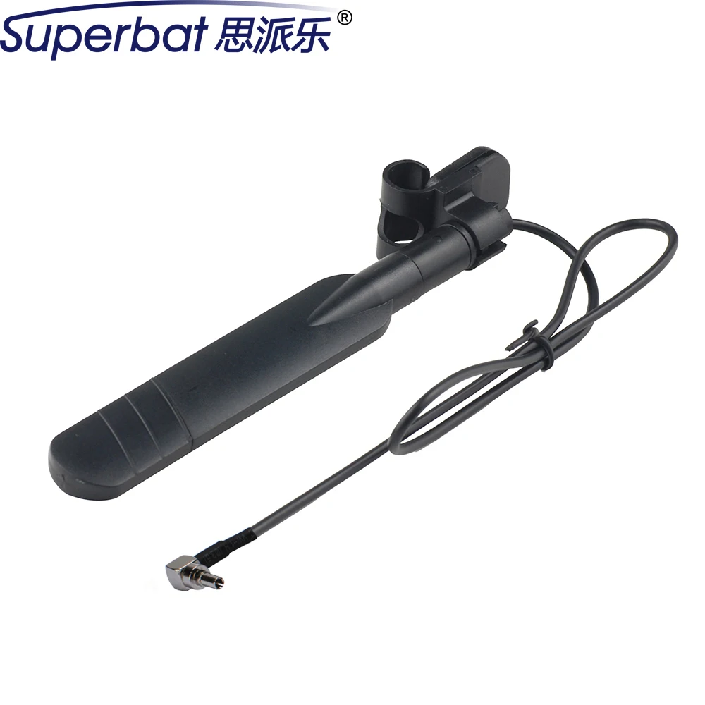 Superbat 5dbi 850/1900/900/1800/2100Mhz GSM/UMTS/HSPA/CDMA/3G Clip Aerial Antenna CRC9 for Huawei 3G Modem E166 E160G E176G