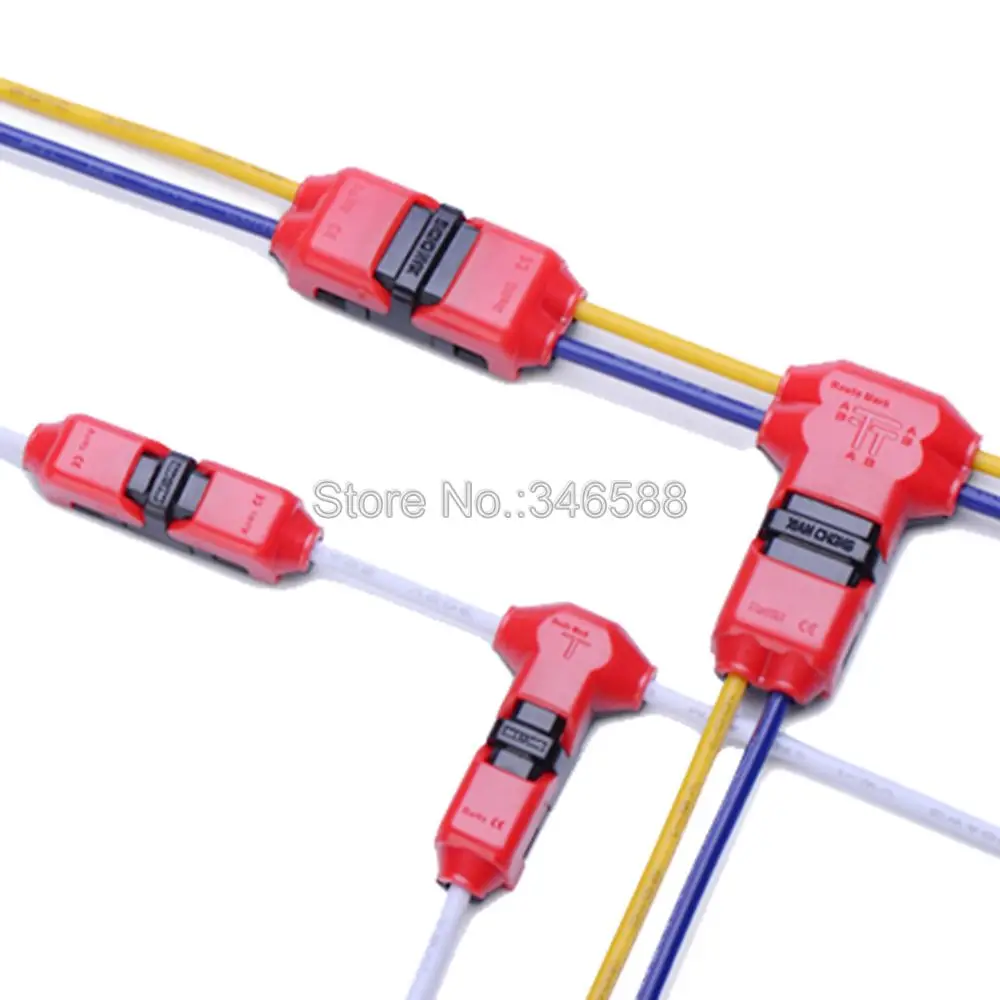 5er-Set Quick Splice Scotch Lock Wire Joint Connector I-Form: Perfekte Lösung für sichere und schnelle Kabelverbindungen