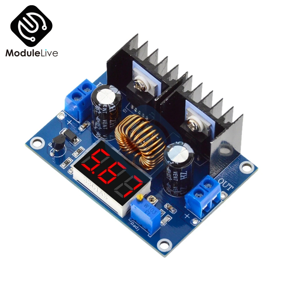 XH-M404 DC 4-40V 8A Voltage Regulator Module Digital PWM Adjustabl DC-DC Step Down Voltage Regulator DC XL4016E1