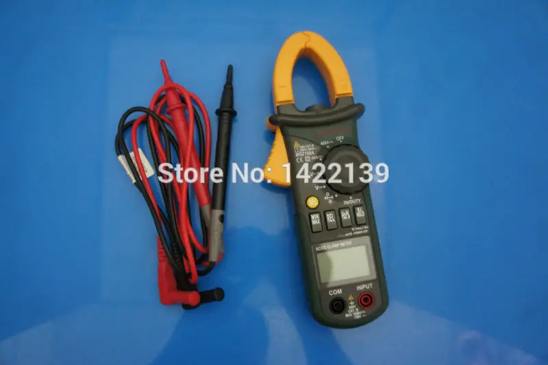 New MS2108A 4000 Counts AC DC Current Voltage Digital Clamp Meter