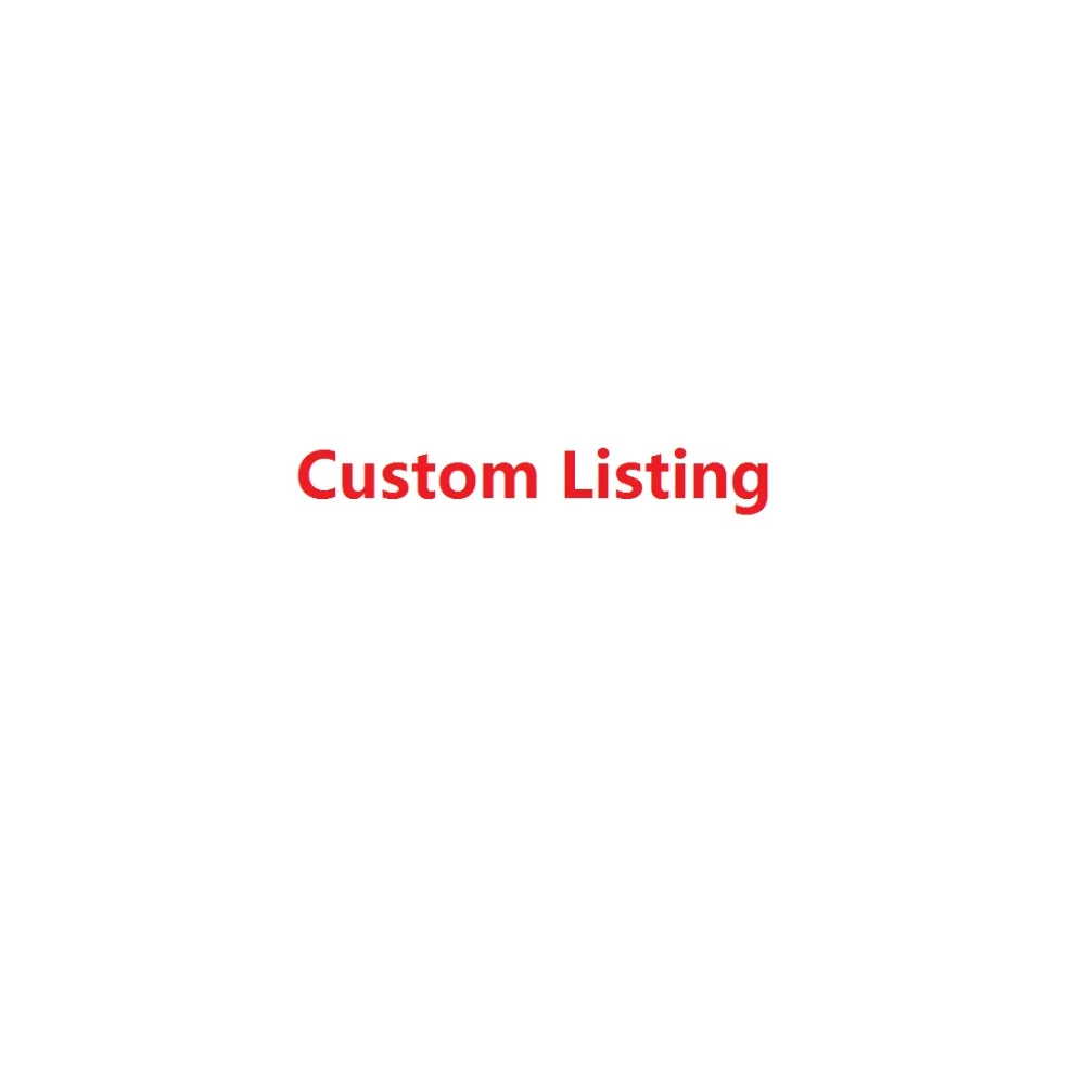 

VISTOSO custom listing ( Just for speical orders, other customers please do not pay)