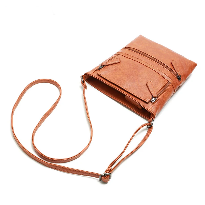 REPRCLA Vintage Umhängetaschen für Frauen Messenger Taschen Hohe Qualität Leder Handtasche Weibliche Schulter Tasche Bolsa Feminina – Detail 9