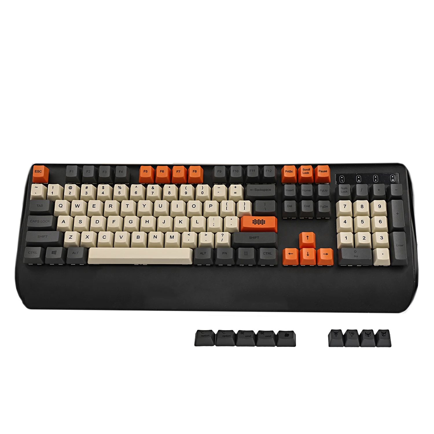 

YMDK Carbon Dye Sub 108 87 61 Key Mac Keys Thick PBT OEM Profile Keycap For Standard 104 TKL 60% MX Switches Keyboard