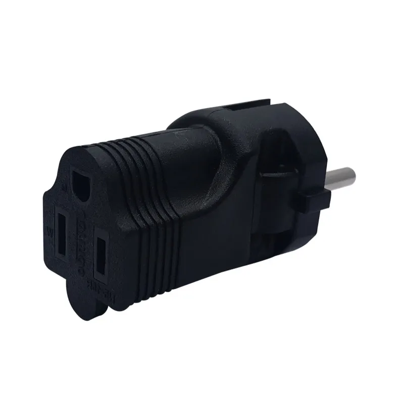 JORINDO Germany, France CEE7/7 Schuko Travel Power Plug Adapter,USA NEMA 5-15R EU TO US,US TO EU AC power plug travel converter