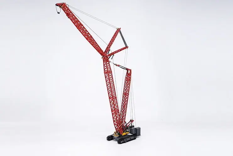 Collectible Alloy Model Toy Gift 1:120 Scale SANY SCC4000 Crawler Crane Tower Engineering Machinery DieCast Toy Model Display