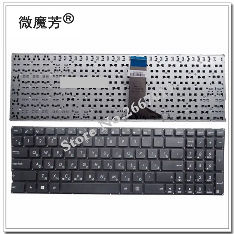 RU For Asus X551M X551MAV F551 F551C F551CA F551M F551MA F551MAV R512 R512CA R512MA R512MAV Laptop Keyboard Russian New Black