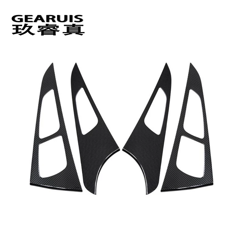 Car styling Interior Door Handle Covers Trim Door Bowl Stickers decoration Frame for Audi A6 C7 Stainless Steel auto accessories