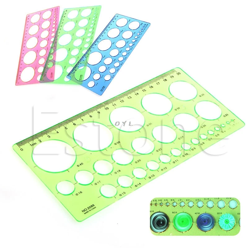 Quilling Ruler Template Tool Kit Circle Size Origami Paper Quilled Creat Too