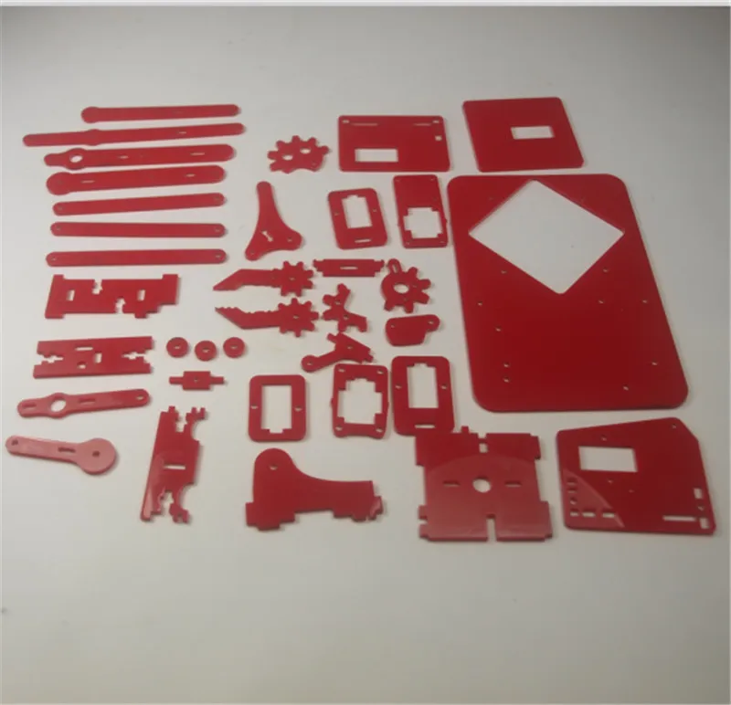 Mearm your robot arm acrylic kit/set pocket size robot arm laser cut plate kit