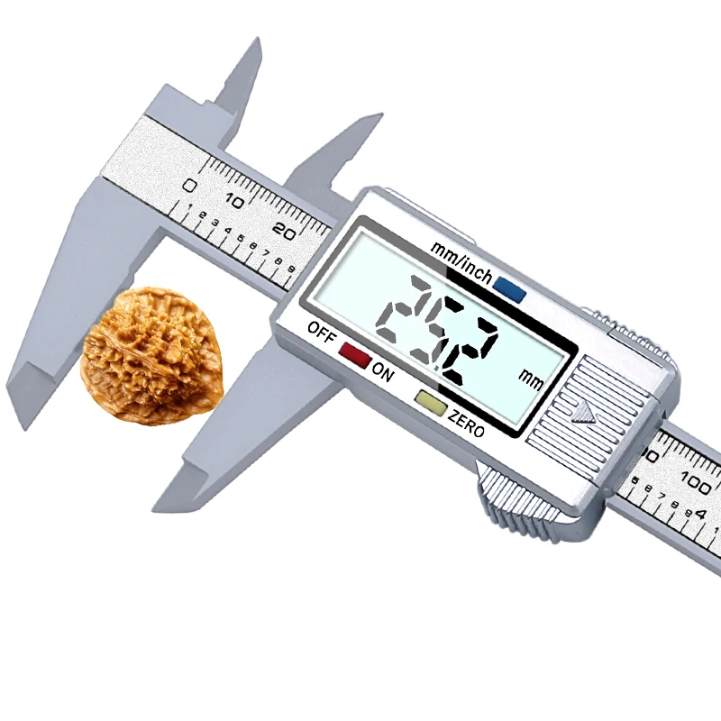 Imagem -04 - Xingweiang-lcd Digital Vernier Caliper Fibra de Carbono Eletrônica Medidor de Altura Instrumentos de Medição Micrômetro 150 mm