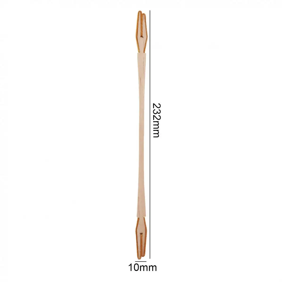 Walnut Wood Piano Treble Stick Mute Double Ended with Alt and Mediant  for Upright Piano Tuning