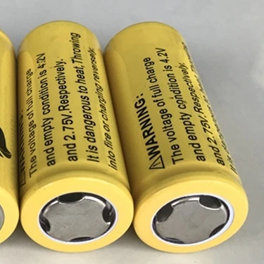 100% original novo 26650 3.7 v 6800 mah 26650 bateria recarregável de lítio para baterias de lanterna gtl evrefire