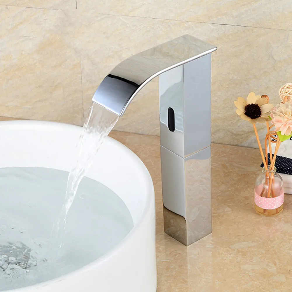 The Whole Copper Integrated Induction Tap Tap Restroom Single Automatic Faucet Medical Basin