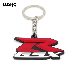 Rubber Motorcycle Accessories Moto KeyChain KeyRing keyHolder llavero Chaveiro FOR Suzuki GSXR1000 2005 2006 2007 2008 GSXR 600