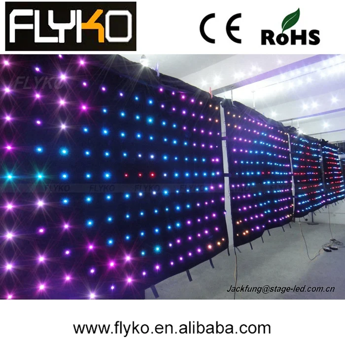 

free shipping p18 3x2m good quality and cheaper price led curtain