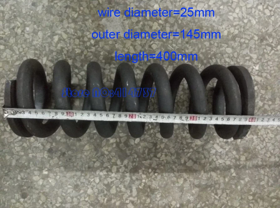 1pcs 25*145*400mm series  spot spring 25mm wire compression pressure springs 25*145*400mm