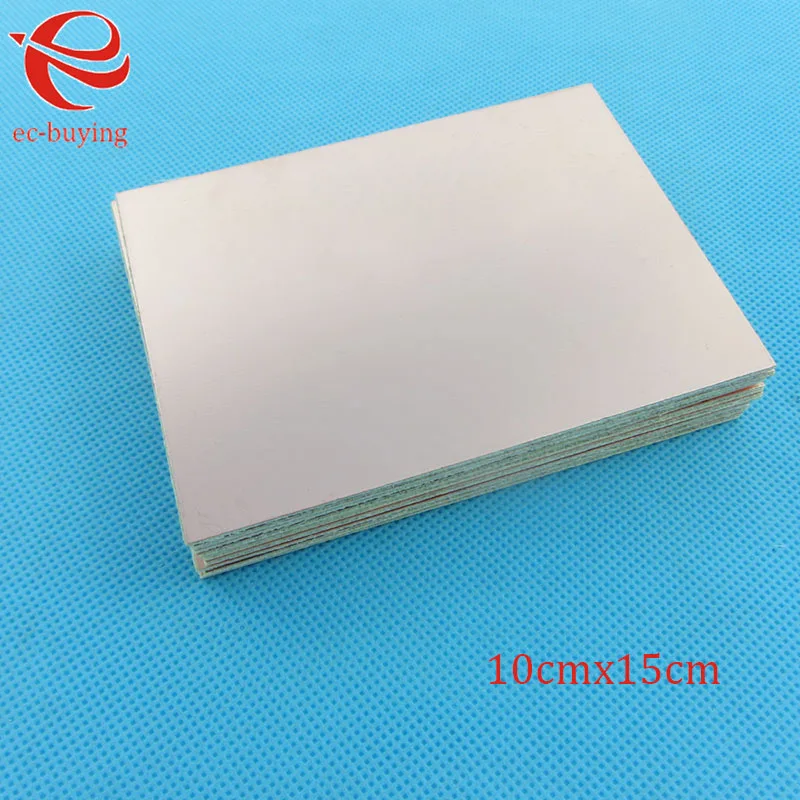 Copper Clad Laminate One Single Side Plate CCL 10x15cm 1.4mm Bakelite Universal Board Practice PCB DIY Kit 100*150*1.4mm
