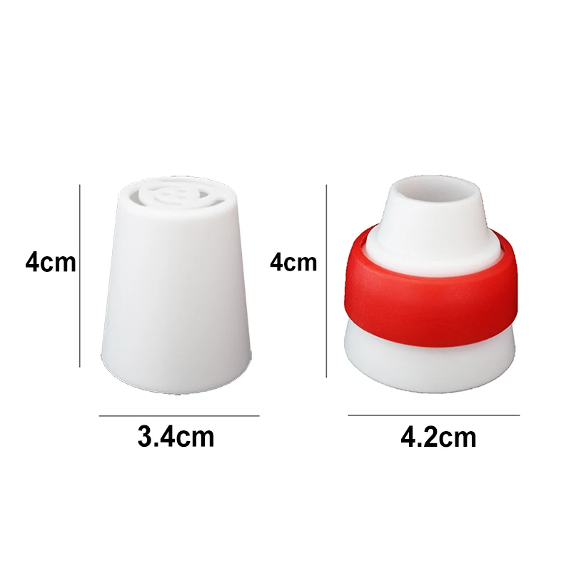 8/16 Pcs Cake Piping Nozzles Plastic Icing Nozzle For Cream DIY Russian Decorating Tips Set Pastry Decoration Tool