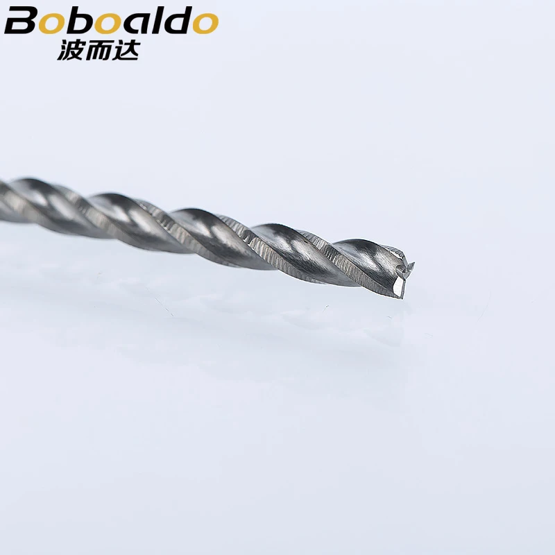 5 Cái/bộ 3.175Mm 3 Sáo Xoắn Ốc Cắt Router Bit Cho Gỗ CNC Cấp Cối Xay Carbide Xay Cắt Tugster Thép Không Gỉ dao Cắt