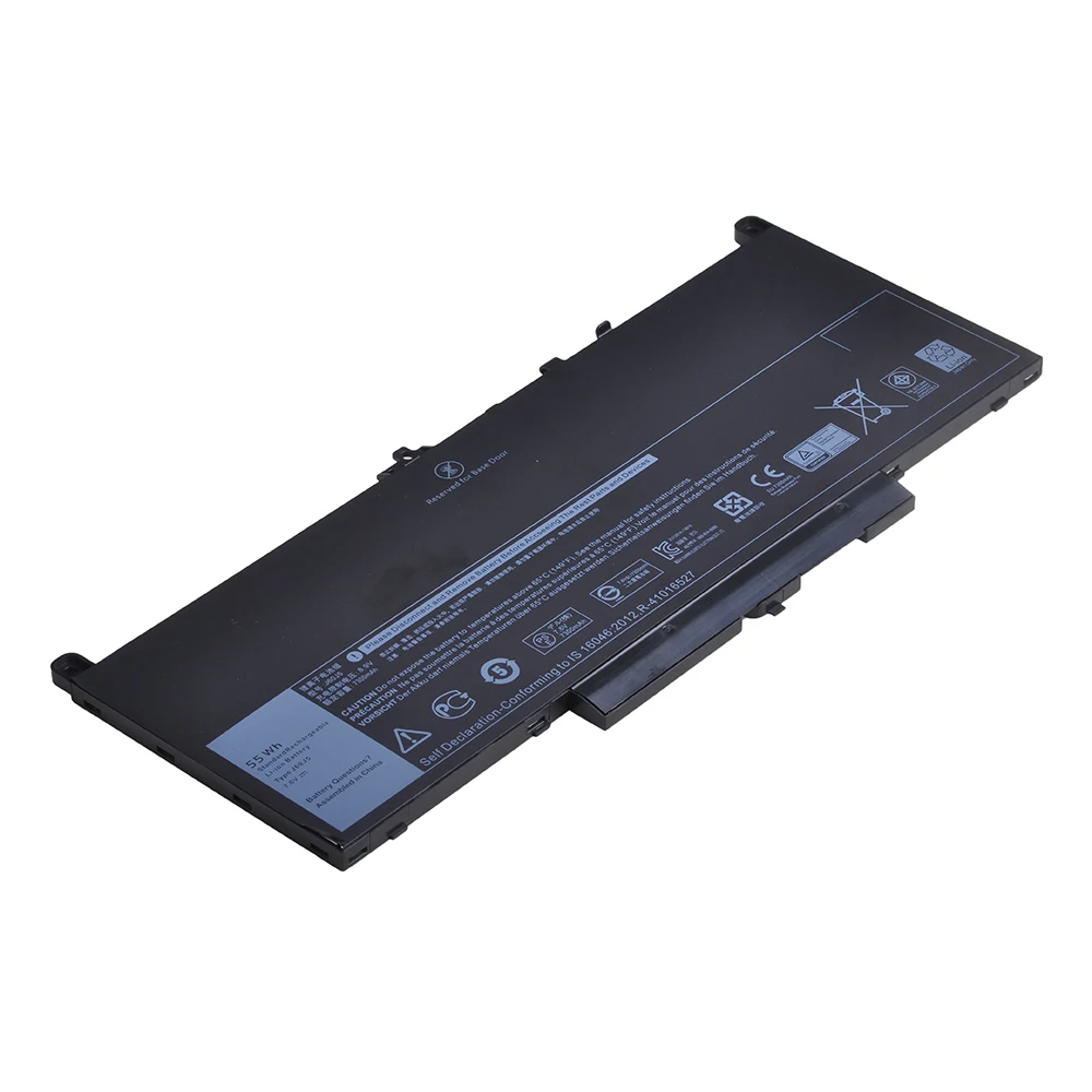 J60J5 بطارية كمبيوتر محمول استبدال لديل خط العرض E7270 E7470 سلسلة دفتر R1V85 451-BBSX 451-BBSY 451-BBSU MC34Y 242WD