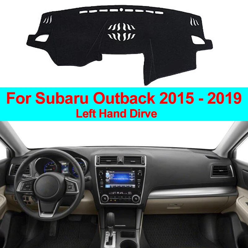 Car Inner Dashboard Cover Dash Mat Carpet Cape Cushion DashMat Pad For Subaru Outback 2015 2016 2017 2018 2019 LHD RHD