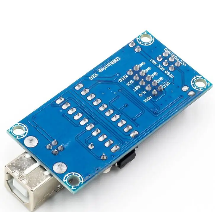 1Set USBTiny USBtinyISP AVR ISP Programmer Bootloader Meag2560 UNO R3 With 10pin Programming Cable Connector