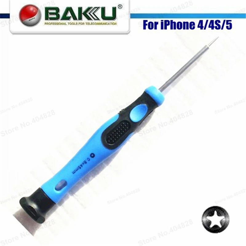 수리 용 정밀 스크루 드라이버. Cross1.5/2.0 슬롯 1.5 Pentalobe 0.8 Torx T3/T5/T6 BAKU BK-373
