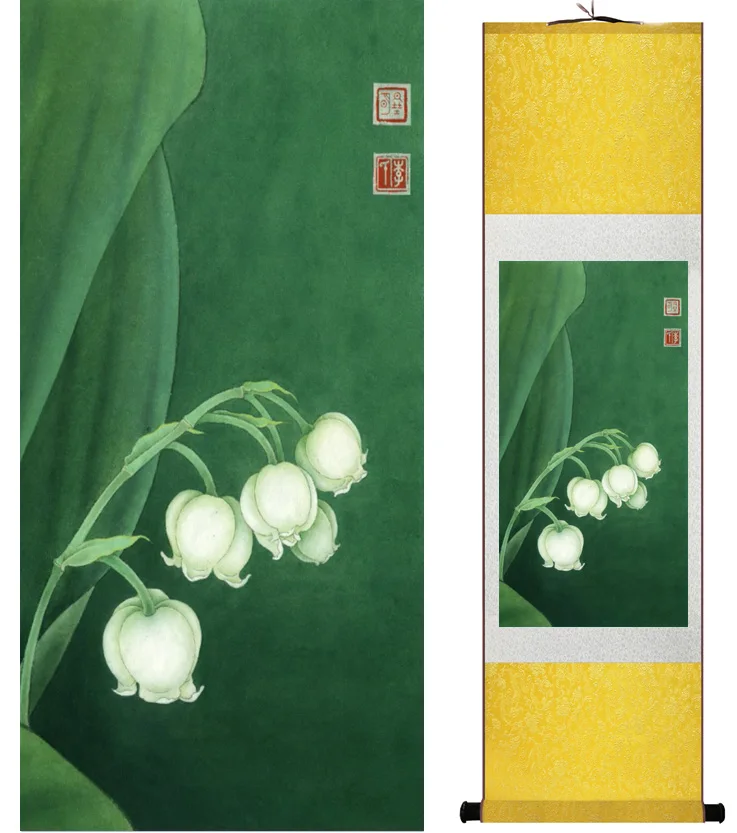 Top quality flowers  painting Chinese wash painting home decoration No.32309