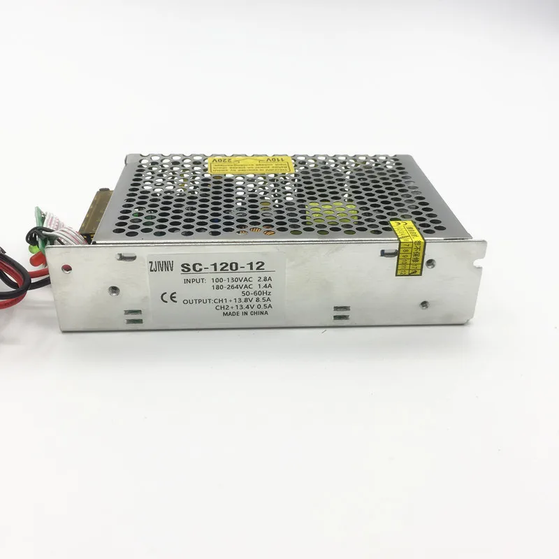 ups switching power supply 120w 12v 24V with UPS/ Charge function ac 110/220v to dc 12v 24VDC Battery Charger SC-120W-12V 24V