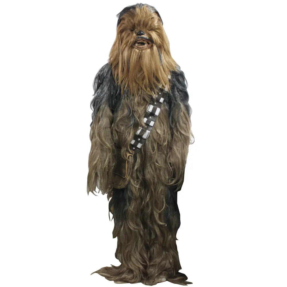 Disney Cosplay Chewbacca Kostuums Jumpsuit Halloween Pak Kostuum Met Masker