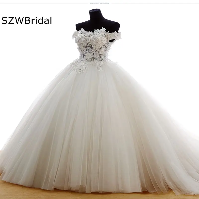 Casamento vintage personalizado vestido de baile vestidos de casamento 2025 manga curta rendas frisado vestidos de casamento