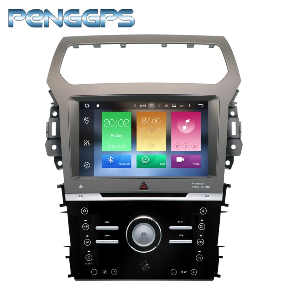 Car GPS Navigation CD DVD Player for Ford Explorer 2011-2016 Radio Auto Headunit IPS Screen 2 Din 9 Inch Octa Core Android 8.0