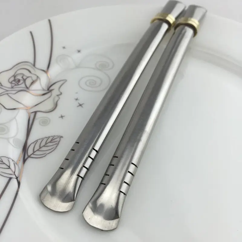 

Stainless Steel Drinking Tea Straw Tea Spoon Creative Coffee Straws F20173775