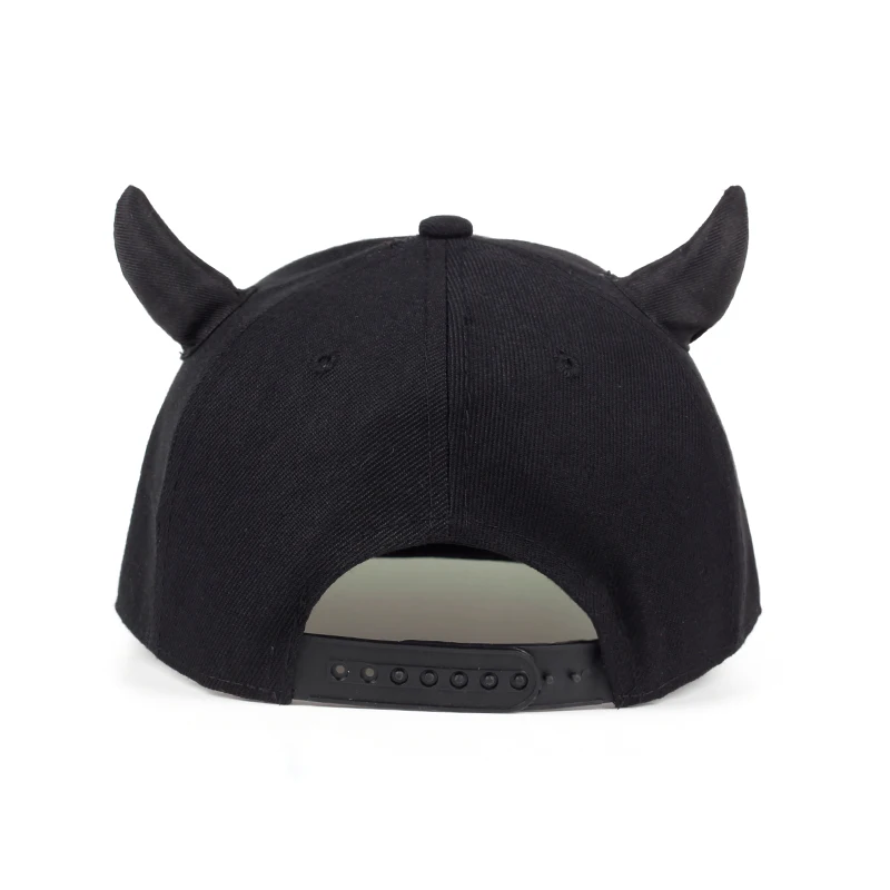 2018 new arrival unisex Horns snapback baseball cap hat adjustable cotton hip hop snapback hats fashion caps outdoor wholesale