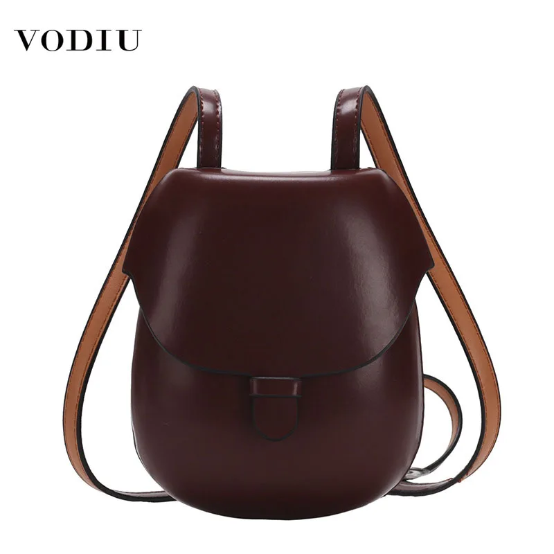 

Women Shoulder Crossbody Bag Hot Sale Pu Small New Retro Simple Horseshoe Packet Strap Design Sac A Main Female Messenger Bags