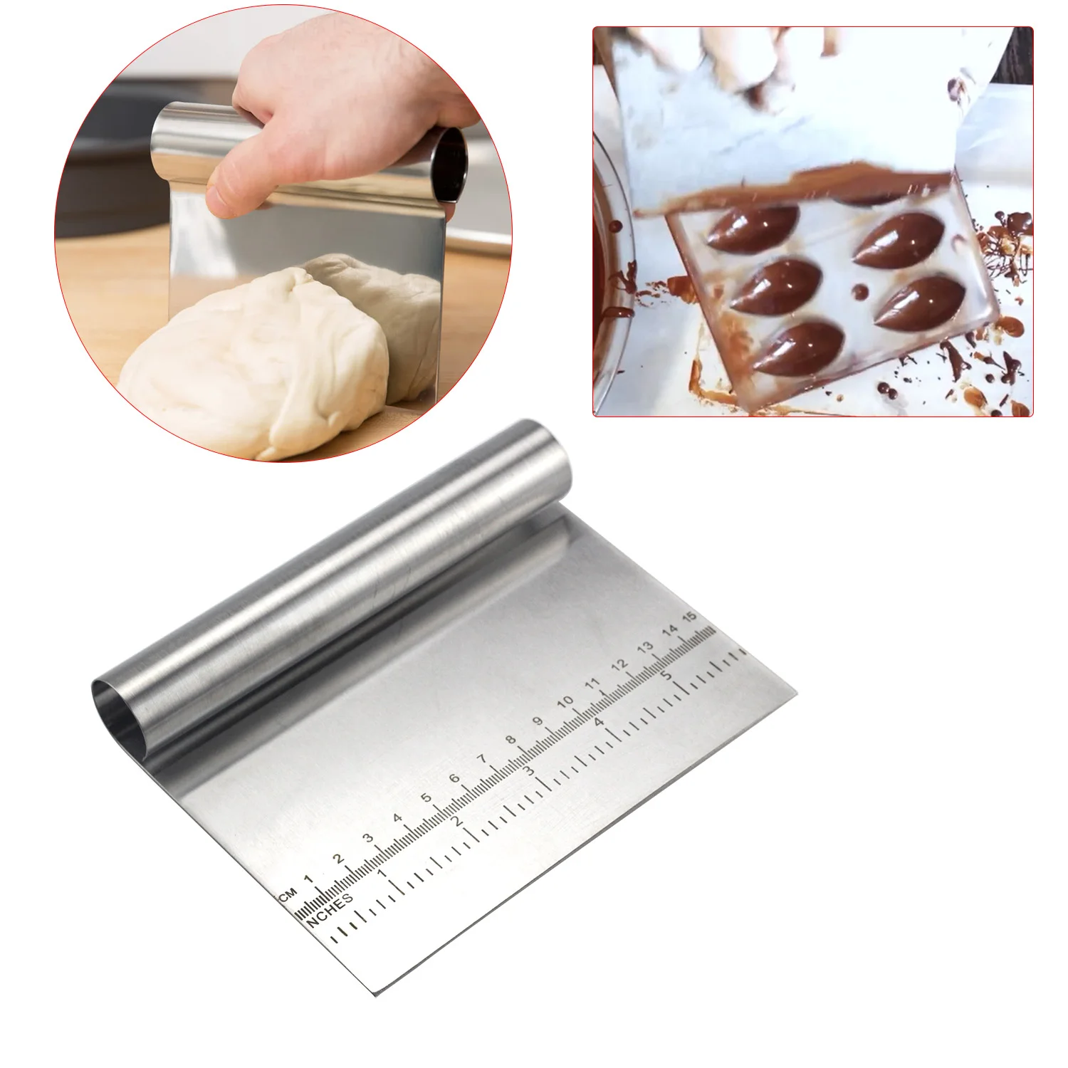 3D Shell Shape Polycarbonate Chocolate Mold Sweet Candy Pudding Jelly Mould  Diy Baking Confectionery Tools