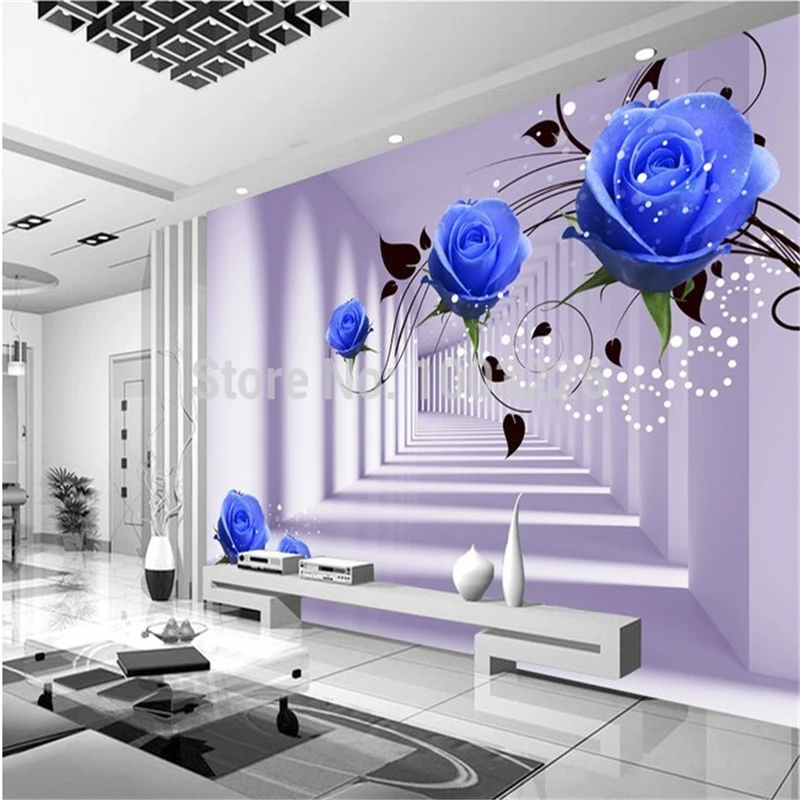 beibehang  Custom Abstract modern Photo 3d wallpaper mural for living room dimensional space mural wall Murals Papel De Parede