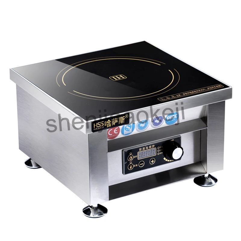 high power commercial induction cooker 6000w 11gear household business Electromagnetic furnace cooking Heat food  HSS-605G 1pc