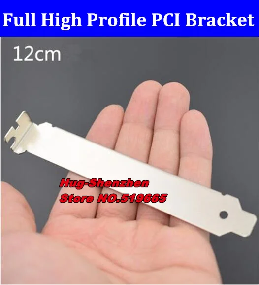 tOP Selling new 12cm PCI Fulll size Cover Bracket  extension bit Bracket avoid dust Full Profile Bracket 50pcs/lot