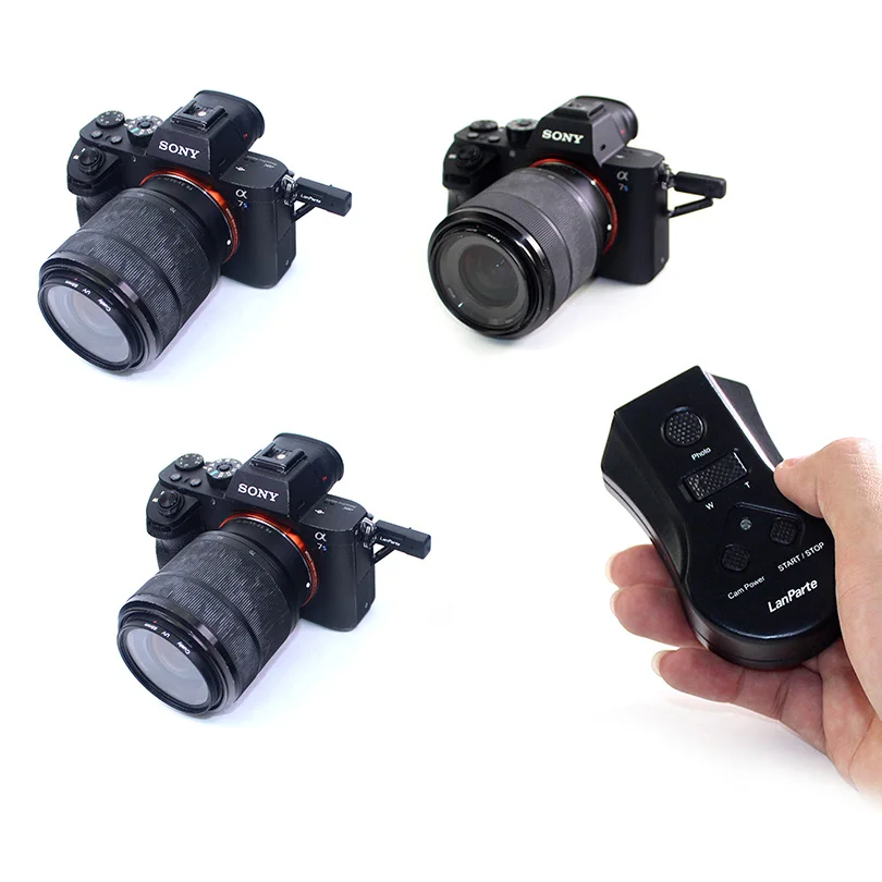 Lanparte-Receptor de Control inalámbrico para Sony A9, A7R3, A7SII, A6500, solo para LRC-01