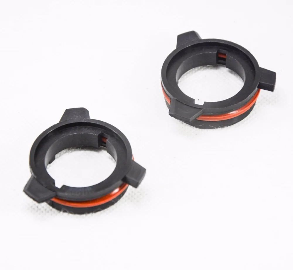 Rockeybright 2pc d2s d2r hid bulb adapter converter d2c d2s base bulb holder for bmw e39 bmw 5 series 2001 2002 2003