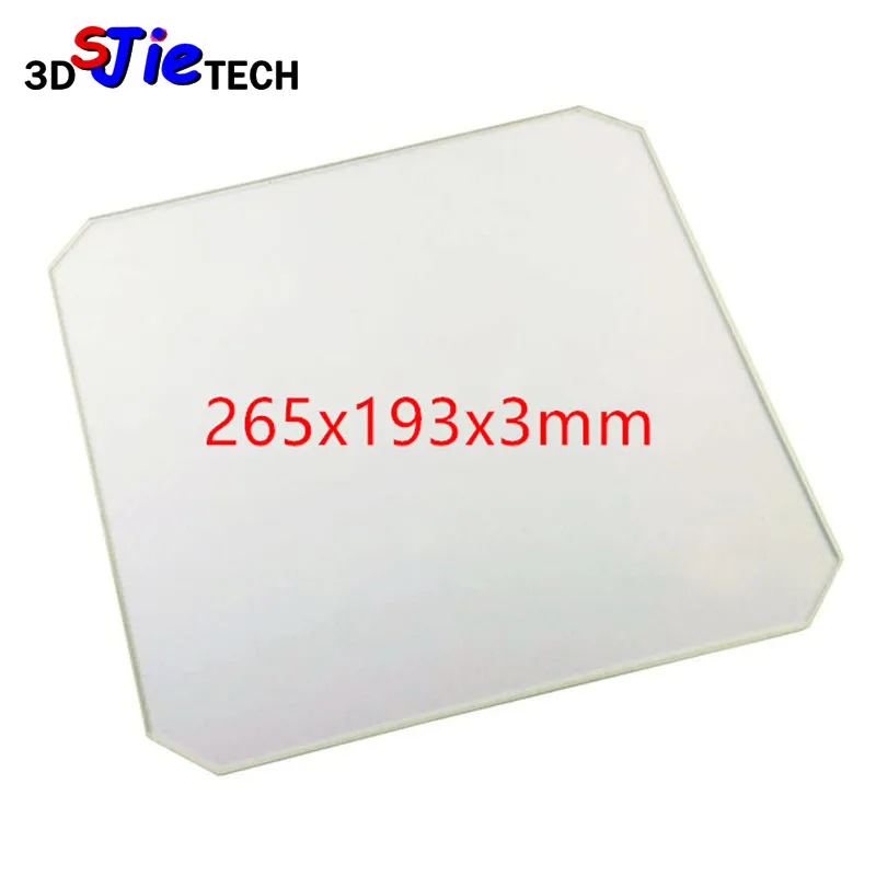 

265x193x3mm Borosilicate Glass plate for Magnum Creative 2 UNI 3D Printers