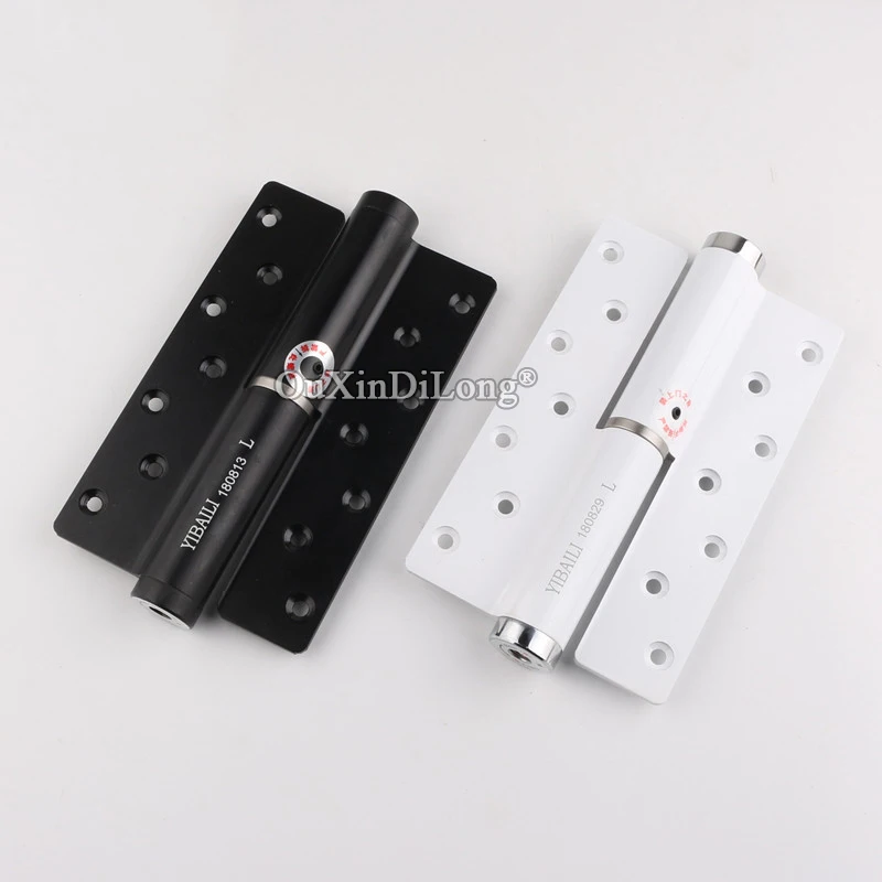 2PCS Invisible Hidden Hydraulic Damping Buffer Positioning Door Hinges Spring Self-closing Door Closer,Door Stops,Door Hinges